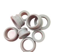 YHNNH, Kit passacavo in gomma, 10 tappi for fori con passacavo a scatto in gomma siliconica grigia da 2 mm-30 mm(Gray,E(HOLE)4mm)