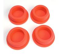 YHNNH, Kit passacavo in gomma, 5 pezzi 11mm-48mm Inserti for tappo terminale in gomma siliconica rossa Inserti Tappo di chiusura Tappo foro(27mm)