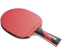 YHNNH, Mazza da ping pong performante, racchetta da ping pong, racchetta da ping pong professionale con custodia for il trasporto, 5 lame in legno + 2 in carbonio(A)