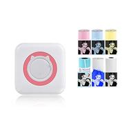 YHNNH Mini stampante portatile in rotoli di carta da 57 mm con stampa tascabile, connessione wireless, aggiungi 6 gruppi(PK add 6Group)