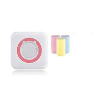 YHNNH Mini stampante portatile in rotoli di carta da 57 mm con stampa tascabile e connessione wireless(PK add 3Color)