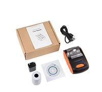 YHNNH Mini stampante portatile POS for piccole imprese, mobile for ricevute wireless da 58 mm(Standard)