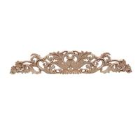 YHNNH， Modanature in legno intagliato, accessori Applique ad angolo floreale Intaglio in legno vintage Decalcomania for mobili Cornice for mobili Decorazioni for la casa da parete Artigianato(50cmX10c