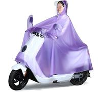 YHNNH， Motocicletta for Bicicletta elettrica da Ciclismo con Copertura for specchietto retrovisore(Purple,5XL)