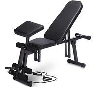 YHNNH Panca Pesi， Panca Regolabile for Sollevamento Pesi, Attrezzature for Il Fitness, tavola supina, Multifunzione Pieghevole for la casa
