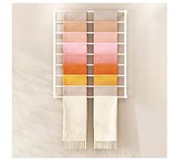 YHNNH, Porta sciarpe a 5/9 livelli, montaggio a parete for negozi commerciali, espositore for vendita al dettaglio, for asciugamani, scialli, pantaloni, carte da regalo(120cm/47.26" High,100cm Width)