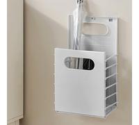 YHNNH Portaombrelli portatile con supporto a parete/maniglia da pavimento Organizzatore salvaspazio for 6 8 ombrelli Grigio(Grey)