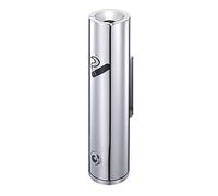 YHNNH, Posacenere da esterno montato a parete, portasigarette industriale in acciaio inox, con serratura, for uso esterno in aree comuni for fumatori. Torre for lo smaltimento delle sigarette.
