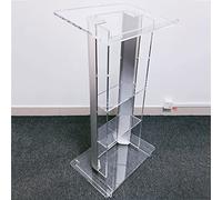 YHNNH Pulpiti for Chiese, Leggio for Podio da Pavimento for Conferenze da Ufficio Stand Up, 60X40X110 cm/23,6X15,7X43,3 Pollici