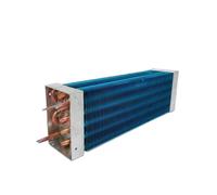 YHNNH Radiatore Raffreddato Ad Aria 550x130x90mm Frigorifero Congelatore Tubo di Rame Alette in Alluminio Scambiatore di Calore dell'Aria Evaporatore Condensatore 1 Pz