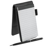 YHNNH, Rinnova pratica agenda tascabile Jotter multifunzione da lavoro con calcolatrice Solor incorporata e penna promemoria rapido blocco note foderato Steno