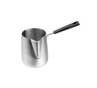 YHNNH Salsa for bistecca al latte piccolo, pepe e miele addensata, salsiera in acciaio inox, padella for friggere calda(S)