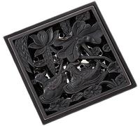 YHNNH, Scarichi for doccia Scarichi for vasca quadrati Filtro for capelli Scarico a pavimento for bagno Scarico a griglia in ottone antico Doppio filtro