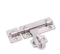 YHNNH, Serratura a scrocco for porta scorrevole Bullone a barilotto for cancello da 4-8 pollici Serratura for porta in acciaio addensato massiccio for carichi pesanti Più e privacy(4in)