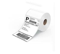 YHNNH specchio da barba, Mini stampante for etichette Stampante for etichette-4x6 for spedizioni Etichettatrice commerciale diretta compatibile con(1 Roll Paper)