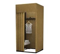 YHNNH, Spogliatoio portatile Camerino di tipo metallico con spogliatoio for tende ombreggianti Spogliatoio for tende for la privacy semplice all'aperto(C,80 * 80cm)