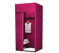 YHNNH, Spogliatoio portatile Camerino di tipo metallico con spogliatoio for tende ombreggianti Spogliatoio for tende for la privacy semplice all'aperto(G,100 * 80cm)
