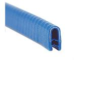 YHNNH, Striscia di tenuta in gomma a U, striscia di bordo sigillante a forma di U 6,56 piedi for porte di automobili, camion e applicazioni domestiche(Blu,13mm x 8mm)