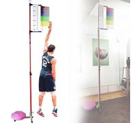 YHNNH Strumento for la misurazione del Salto, Regolabile da 1,3 a,6 Metri, Verticale for Il Fitness, for Bambini, Basket, pallavolo e
