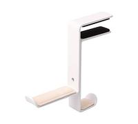 YHNNH Supporto for cuffie in metallo creativo for montato sulla testa for da gioco Ampiamente compatibile Facile installare(White)
