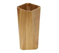 YHNNH Supporto for ombrellone da interno con venature del legno naturale marrone scuro for l'ingresso della casa e l'ufficio, può contenere 7 8 ombrelli, colore cenere, dimensioni 22 cm.(Ash,22cm)