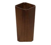 YHNNH Supporto for ombrellone da interno con venature del legno naturale marrone scuro for l'ingresso della casa e l'ufficio, può contenere 7 8 ombrelli, colore cenere, dimensioni 22 cm.(Walnut,22cm)