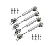 YHNNH Supporto Pneumatico for Asta pneumatica da 2/4 Pezzi, 20/40/60/80/100/200 N, Cerniera for mobili, Supporto Idraulico for Porta dell'Armadio da Cucina(4Pcs 60N)