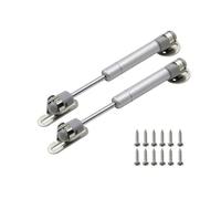 YHNNH Supporto Pneumatico for Asta pneumatica da 2/4 Pezzi, 20/40/60/80/100/200 N, Cerniera for mobili, Supporto Idraulico for Porta dell'Armadio da Cucina(2Pcs 80N)