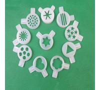 YHNNH, Tappi modellabili Raccordi Soft Serve Macchina for il gelato Pezzi di ricambio Coperchi Accessori ugelli Diametro interno 29mm 10 PZ