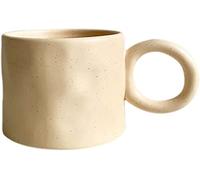 YHNNH, Tazza da caffè, Tazze, Tazze in ceramica for tè e caffè al latte, Orecchino grande Tazza da caffè Tazza in ceramica Manico rotondo Tazza a pois fatta a mano Tazza da latte for la colazione spie
