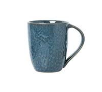 YHNNH， Tazza da caffè, Tazze, Tazze in ceramica for tè e caffè al latte, Tazza retrò da 400 ml Tazza in ceramica creativa Tazza for latte di cereali Processo tradizionale Cambiamento del forno Smalto