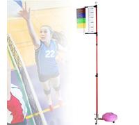 YHNNH Tester di Salto Verticale, Asta for Strumento misurazione del Regolabile da 1,3 a,6 Metri, Tester Sfida for Basket e pallavolo