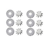 YHNNH Testina di Ricambio for Rasoio, Compatibile con Flyco, FR8 FS373 FS339 FS850 FS858, Testina di rasatura.(2ste)