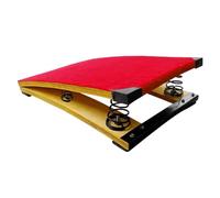 YHNNH Trampolino for Ginnastica Curvo Resistente con Trampolino for Saltare, nessun Cuscinetto di deformazione for Il seminterrato del Bar della Palestra Domestica della Scuola(80 * 50cm)