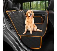 YHRNN Coprisedile Auto per Cani per Audi R8 RS3 RS4 RS5 RS6 RS7 A1 A3 A4 A5 A6 A7 A8, Telo Auto per Cani AntiGraffio e Antiscivolo Universale Protezione della Fodera,Orange-137 * 147cm