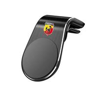 YHRNN Porta Cellulare Auto per Fiat Abarth 595 Abarth 500 Abarth 124, Supporto Universale GPS Bocchetta dell'Aria per Auto Supporto per Telefono Cellulare,Black1