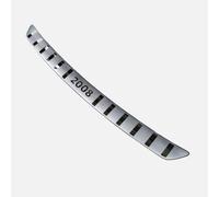 YHRNN Protezione per Il Bagagliaio dell'auto Acciaio Inox, per Peugeot 2008 2014-2019 Striscia Paraurti Posteriore Anti-Graffi Auto Piastra,A