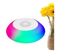 Yhsioaklo Altoparlante galleggiante per piscina, impermeabile, senza fili, con 8 modalità di illuminazione LED, per chiamate in, audio per vasca idromassaggio all'aperto, uso in