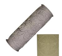 Yhsioaklo Argilla Slab Roller Tool Set |Rolling Pin With Bird, Bee & Whale Stamps | Pottery Clay Roller For Ceramics, Sculpting & Handcrafts | Crafting Supplies For Artists & Hobbyists