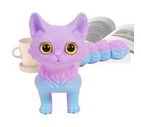 Yhsioaklo Cat stampato 3D | Animali stampati 3D | Fidget Toys | Giunti per cellulari realistici Figurine decorazione da ufficio per gli adulti ragazzi della festa di Pasqua favorisce le ragazze di
