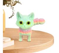 Yhsioaklo Cat stampato 3D | Animali stampati 3D | Fidget Toys | Giunti per cellulari realistici Figurine decorazione da ufficio per gli adulti ragazzi della festa di Pasqua favorisce le ragazze di