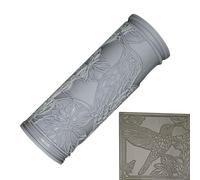 Yhsioaklo Clay Slab Roller Tool Set |Rolling Pin with Bird, Bee & Whale Stamps | Pottery Clay Roller for Ceramics, Sculpting & Handcrafts | Crafting Supplies for Artists & Hobbyists