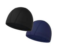 Yhsioaklo Cuffia da nuoto per adulti, 2 pezzi, elastica, traspirante, impermeabile, per sport all'aria aperta, spiaggia, piscina, viaggi, vacanze, escursionismo, donne, uomini, bambini, ragazzi