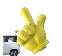 Yhsioaklo Decorazione per antenna con gesto a mano, ornamento per il tetto della maggior parte dei veicoli, SUV, camper, camion, rimorchi, casa, posto di lavoro
