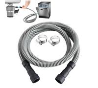 Yhsioaklo Estensione del Tubo per Lavastoviglie - Tubi di Ricambio Ad Alta Resistenza Con Morsetto Per Lavastoviglie - Accessorio Di Ricambio Per Appartamento Casa Hotel Residence