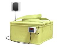 Yhsioaklo Fermentatore,Scatola fermentatrice madre | Contenitore impermeabile per fermentazione del pane con controllo della temperatura,Funzione di spegnimento automatico, Attrezzatura di