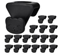 Yhsioaklo Gancio di collegamento per appendiabiti, 18 pezzi, accessorio per l'organizzazione di abiti, armadio salvaspazio - per appartamento, dormitorio, vestiti, borsa, cintura divisa camera da