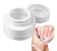 Yhsioaklo Gel Colla Solido Per Unghie,5 Millilitri Di Colla Forte Multifunzionale - Gel Super Forte per Punta Unghie - Per Design Bellezza Manicure Quotidiana Uso Domestico Salone di Bellezza Styling