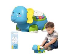 Yhsioaklo Giocattolo per gattonare - Elefante musicale per bambini per imparare a gattonare - Gioco di sensoriali educativo interattivo per promuovere lo sviluppo per la cameretta dei bambini e delle