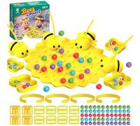 Yhsioaklo Gioco Per Bambini | Gioco Magnetico Di Raccolta Delle Api con Semi,Giocattolo Educativo Interattivo per Tempo A Casa Viaggi Scuola Prescolare Sviluppo Di Abilità